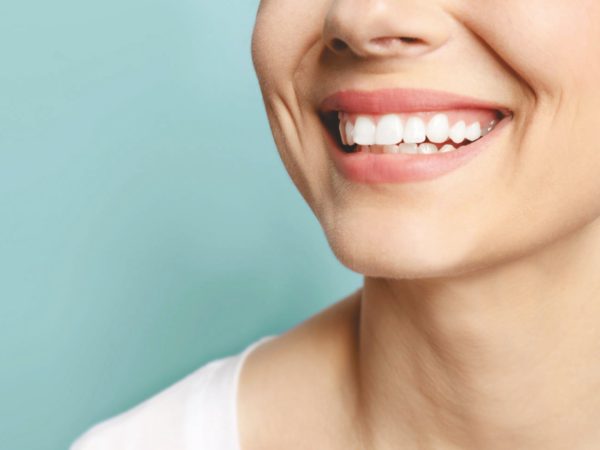 Healthy smile achieved with clear aligner treatment