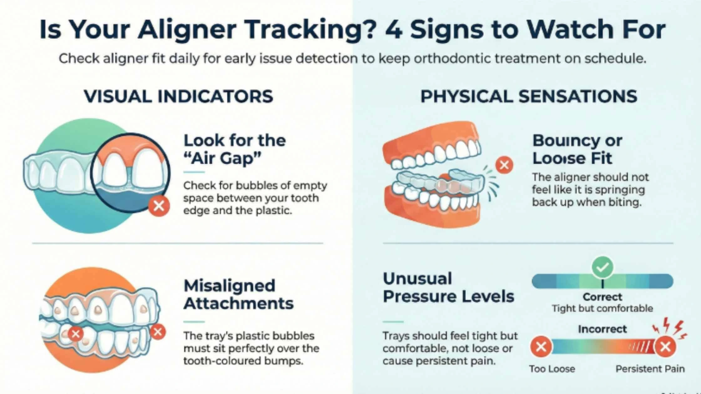 Is your Aligner Tracking? 4 signs to watch for